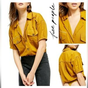 Free People So-fari Alchemy bodysuit